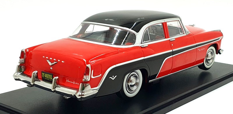 KK 1/18 Scale Diecast KKDC181541 - 1955 DeSoto Fireflite Sedan - Red/Black