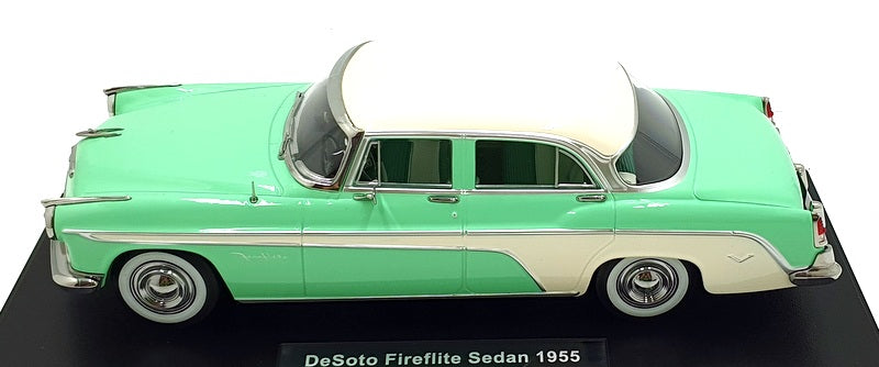 KK 1/18 Scale Diecast KKDC181543 - 1955 DeSoto Fireflite Sedan - Green/White
