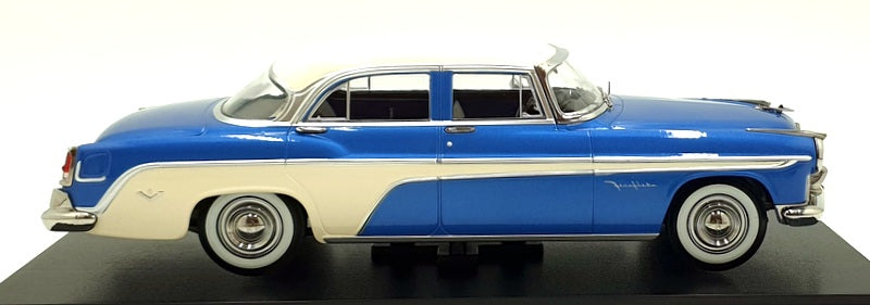 KK 1/18 Scale Diecast KKDC181544 - 1955 DeSoto Fireflite Sedan - Blue/White