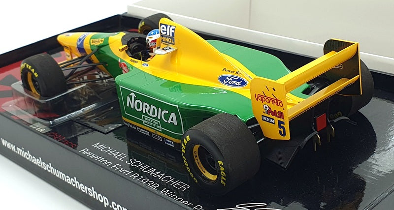 Minichamps 1/18 Scale 113 931405 - Benetton Ford B193B 1st Portuguese GP 1993