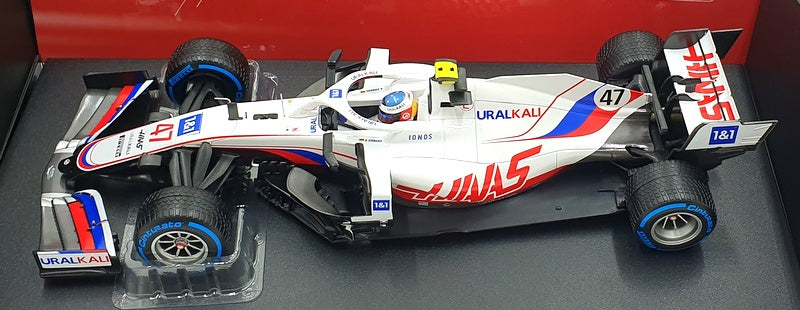 Minichamps 1/18 Scale 110 211347 - HAAS F1 VF-21 #47 Belgian GP 2021 Schumacher