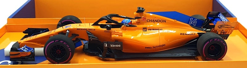 Minichamps 1/18 Scale 533184014 - McLaren Renault MCL33 300th Canadian GP 2018