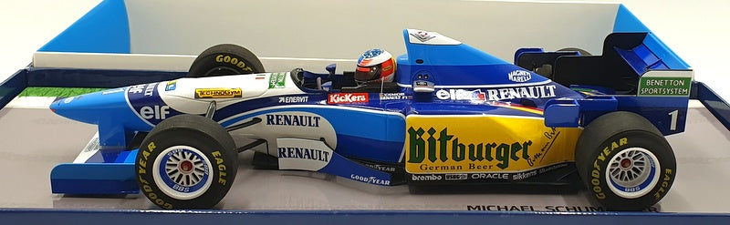 Minichamps 1/18 Scale 513953301 Benetton Renault B195 #1 1st Pacific GP WC 1995