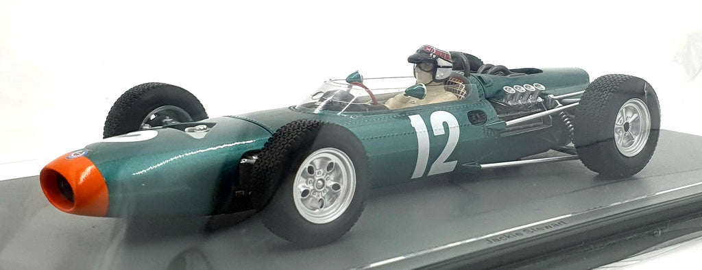 Modèle Réduit 1:18 SPARK BRM P261 #12 - Vainqueur Monaco GP 1966 - Jackie Stewart - Neuf
