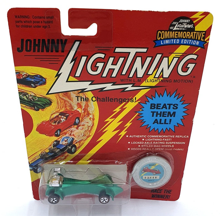 Johnny Lightning 1/64 Scale 100-150 - The Challengers Wasp - Green