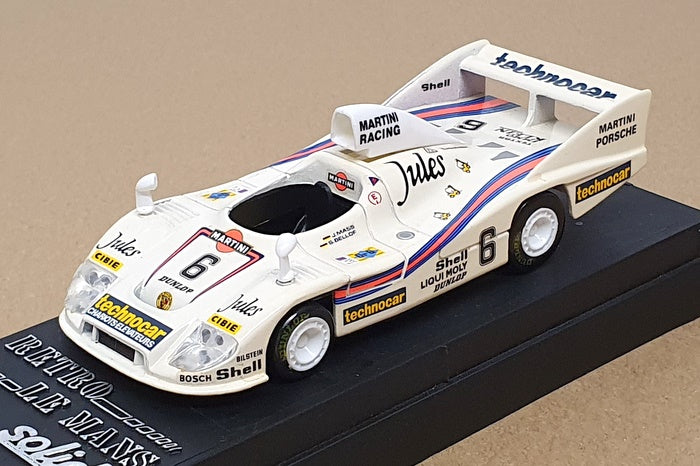Solido 1/43 Scale Diecast 0680 - Porsche 936 #6 Martini 1980 - White