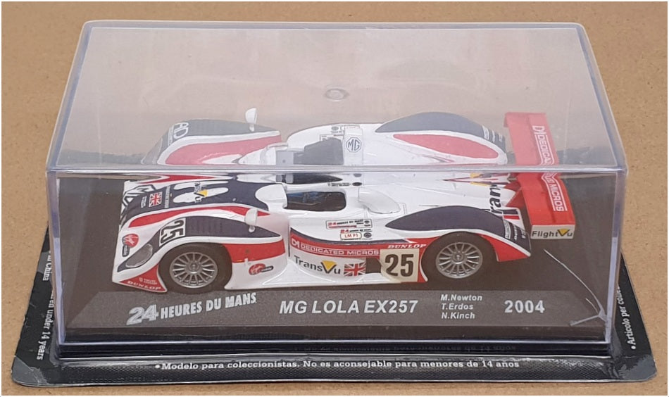 Altaya 1/43 Scale 27424U - MG Lola EX257 #25 24h Le Mans 2004