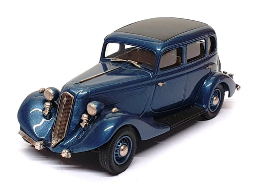 Brooklin 1/43 Scale BRK144 - 1935 Studebaker Dictator - Gulf Stream Blue Poly