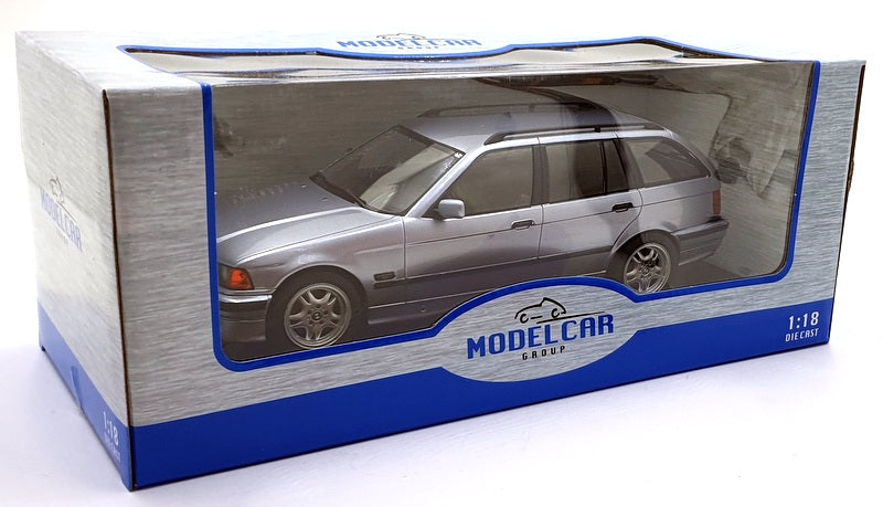 Model Car Group 1/18 Scale Diecast MCG18365 BMW 3-Series E36 Touring Met. Blue