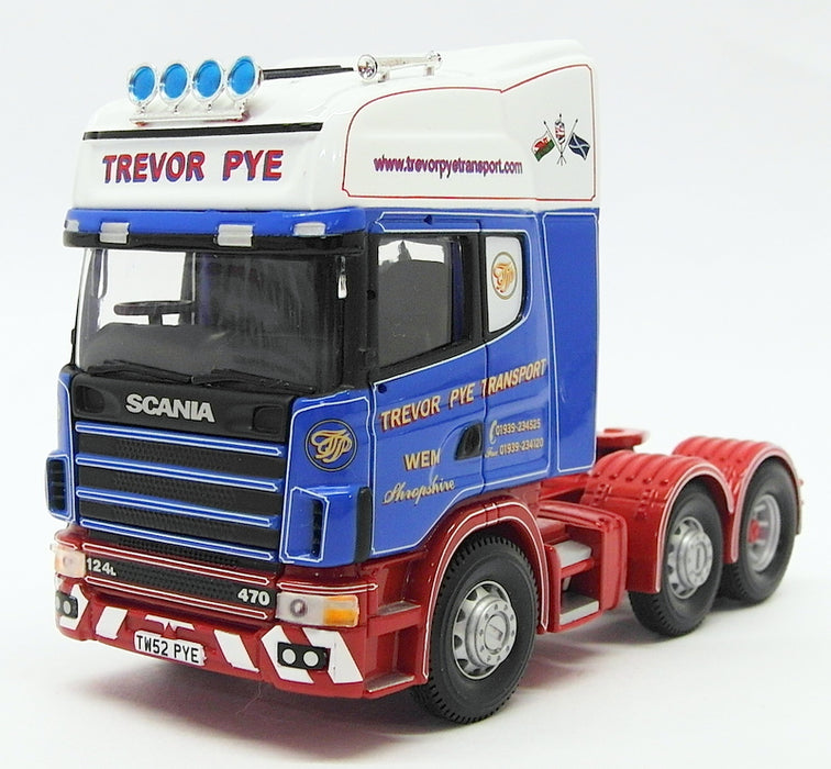 Corgi 1/50 Scale CC12922 - Scania Topline Fridge Trailer - Trevor Pye