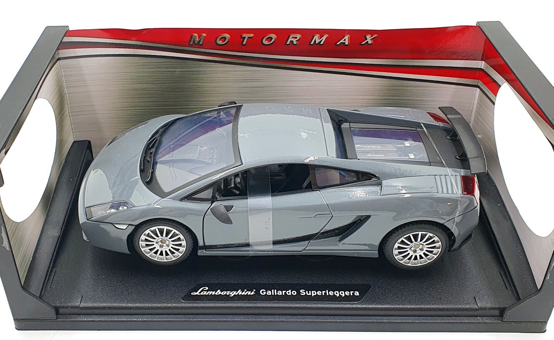 Motor Max 1/18 Scale Diecast 73181 - Lamborghini Gallardo Superleggera - Grey
