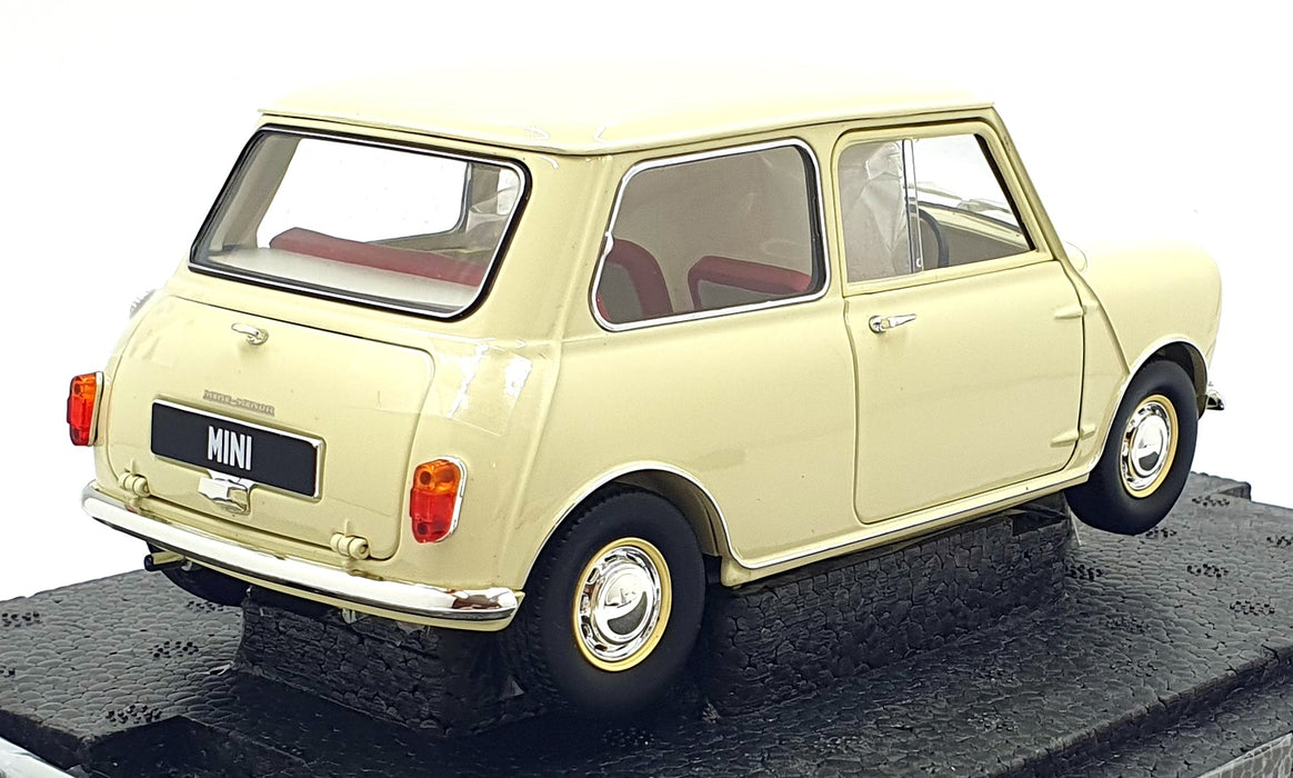 Kyosho 1/18 Scale 08964W - Morris Mini Minor - White