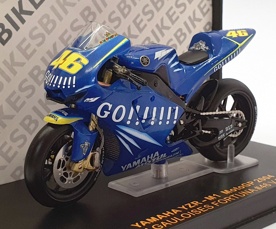Ixo Models 1/24 Scale RAB081 - Yamaha YZR-M1 MotoGP 2004 #46 V. Rossi ...
