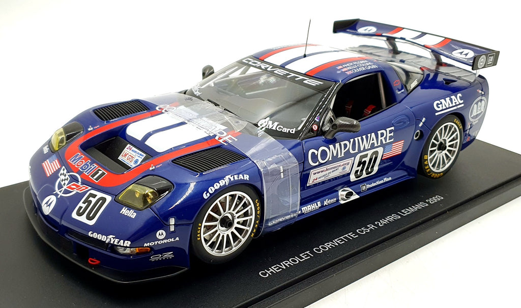 オートアート18/1 Corvette C5-R ミニカー Goodwrench Autoart 1/18 Scale 80306 - Chevrolet Corvette C5-R 2003 Le Mans
