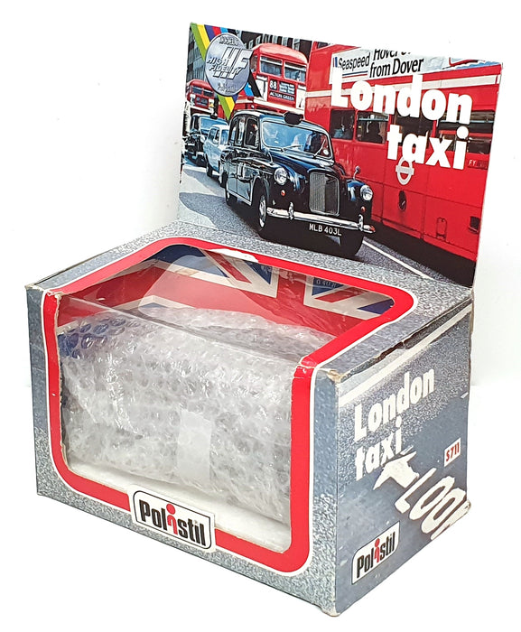 Polistil 1/25 Scale Diecast S711 - Austin London Taxi Cab - Black