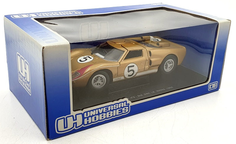 Universal Hobbies 1/18 Scale Diecast 3040 - Ford GT 40 #5 3rd Le Mans 1966