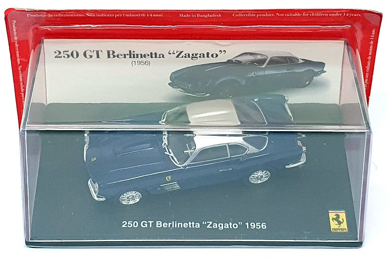 Altaya 1/43 Scale 5425K - 1956 Ferrari 250 Berlinetta "Zagato" - Blue/Silver