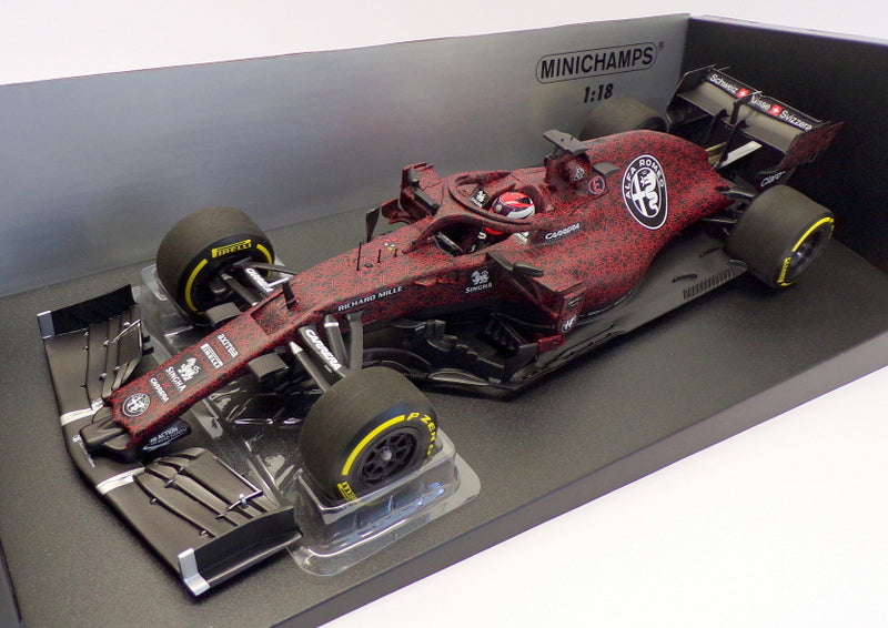 Minichamps 1/18 Scale 110 199907 - F1 Alfa Romeo Racing C38 Valentine's 2019