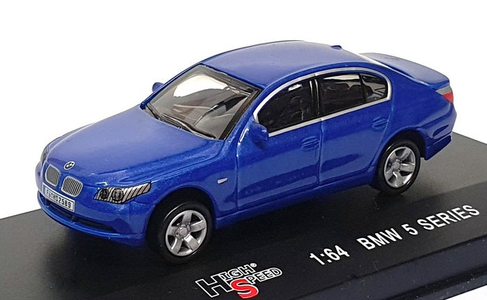 High Speed 1/64 Scale 64KFB17S - BMW 5 Series - Blue