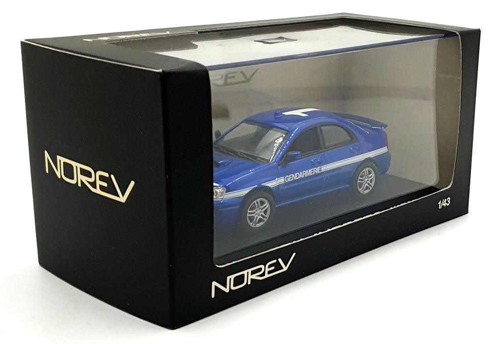 Norev 1/43 Scale 800075 - Subaru Impreza WRX Gendarmerie Police Car #1