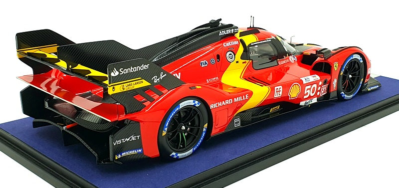 Ferrari 499P No.50 Ferrari AF Corse 5th Le Mans 24H 2023 - Scale 1:64 Ferrari 499P No.50 Ferrari AF Corse 5th Le Mans 24H 2023 - Scale 1:64