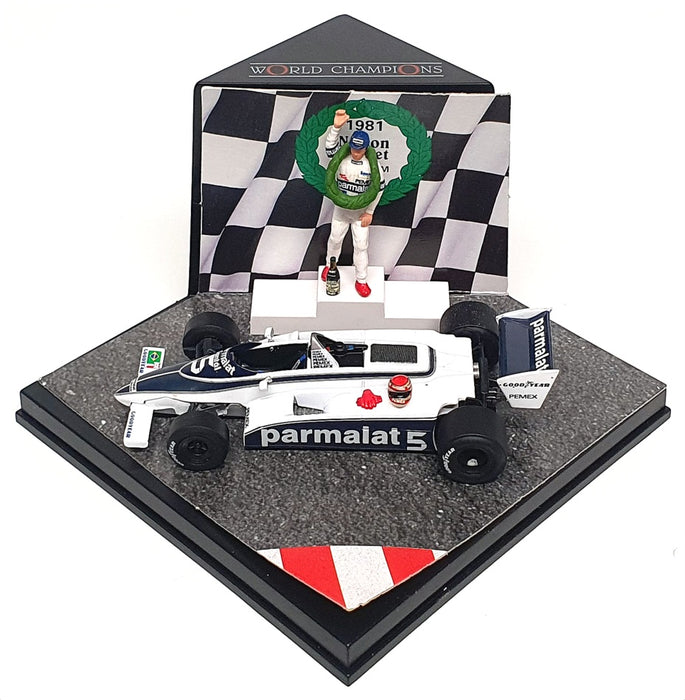 Quartzo F1 World Champions 1/43 Scale QWC99014 - Brabham-BMW BT-49C Piquet 1981