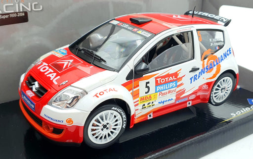 Solido 1/18 Scale Diecast 9034 - Citroen C2 Super 1600 #5 2004 Rally 