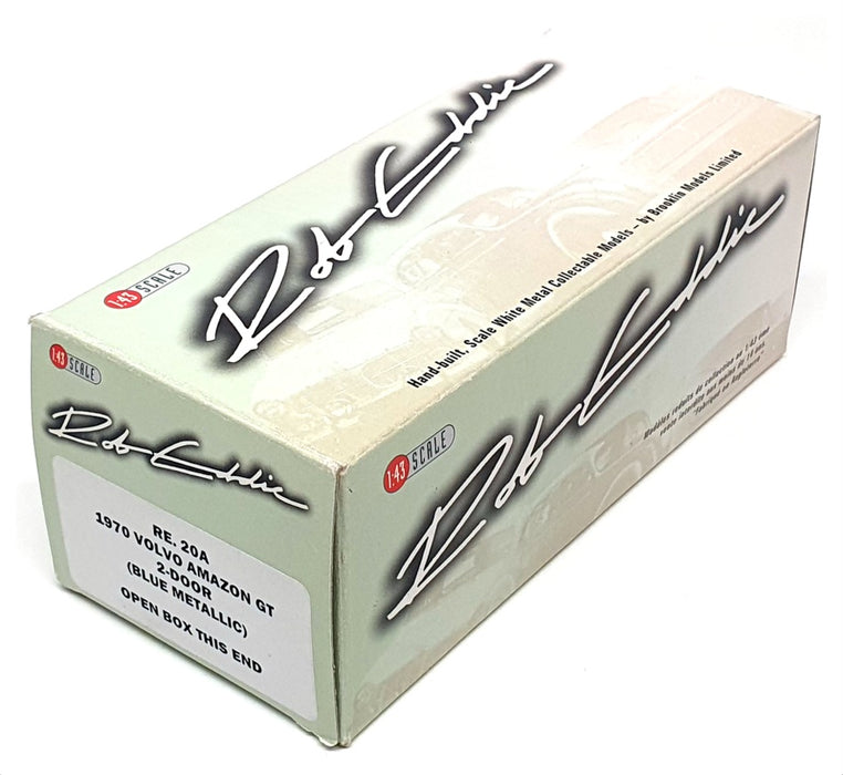 Rob Eddie Models 1/43 Scale RE20A - 1970 Volvo Amazon GT 2Dr - Met Blue