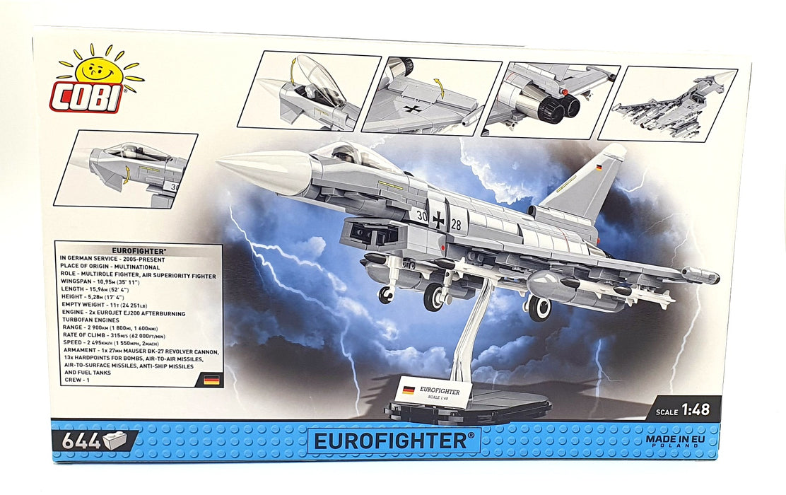 Cobi Bricks 1/48 Scale 5848 - Eurofighter Typhoon Aircraft - German