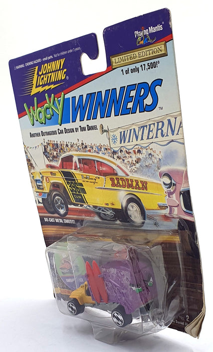 Johnny Lightning 1/64 Scale 301-02 - Wacky Winners Garbage Truck - Purple