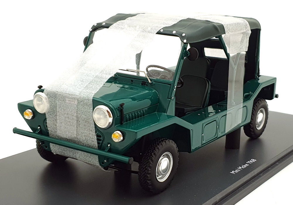 Schuco 1/18 Scale Diecast 18U00167 - 1968 Mini Moke - Green