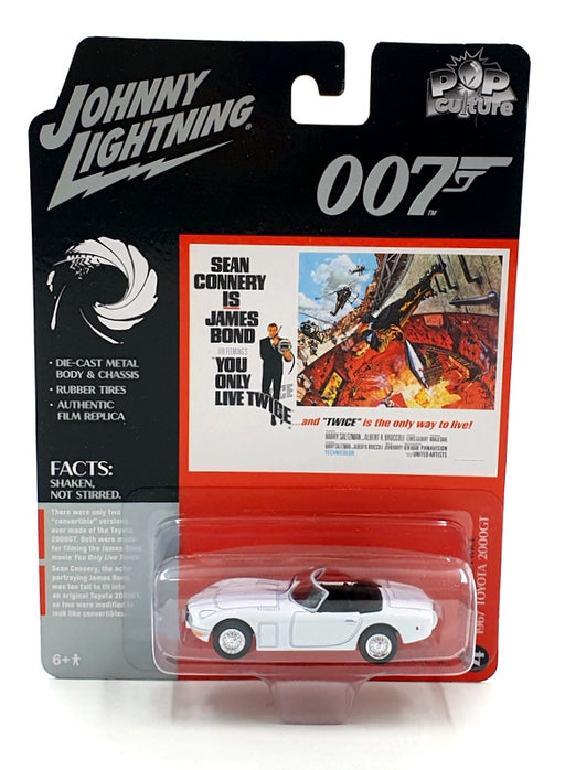Johnny Lightning 1/64 Scale JLPC002 - 1967 Toyota 2000GT 007 You Only Live Twice