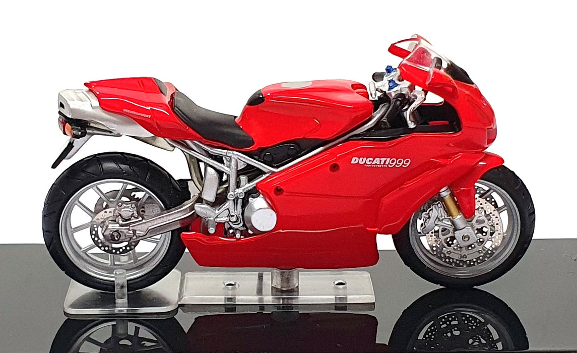 Atlas Editions 1/24 Scale 10109 - Ducati 999 Testastretta Motorbike - Red