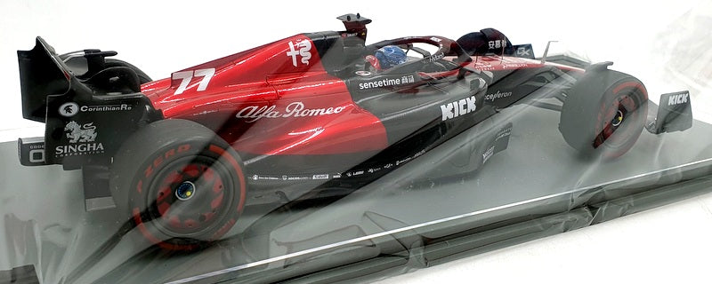 Spark 1/18 Scale 18S878 - Alfa Romeo F1 Kick C43 Australian 2023 #77 V.Bottas