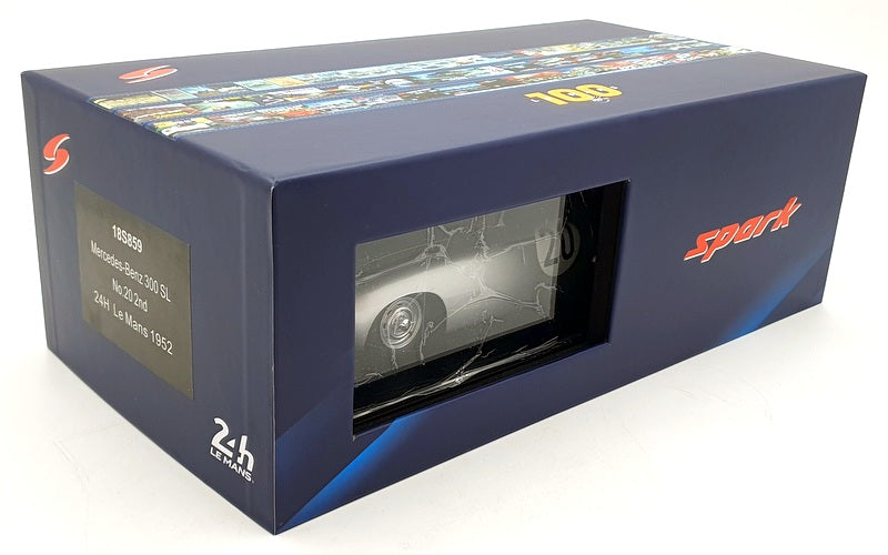 Spark 1/18 Scale 18S859 - Mercedes-Benz 300 SL #20 Le Mans 1952