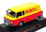 IST Models 1/43 Scale IST077 - 1960 Barkas B1000 Van Minol - Yellow/Red