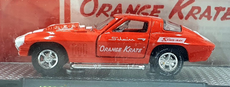 Castline M2 Machines 1/64 Scale HS35 - 1966 Chevrolet Corvette 427 - Orange