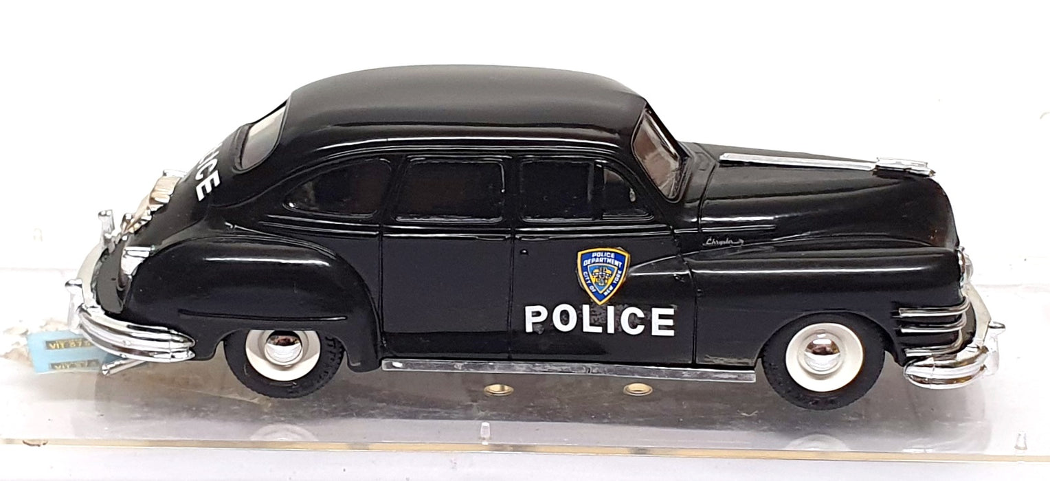 Vitesse 1/43 Scale 372 - 1947 Chrysler Windsor New York City Police - Black