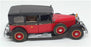 Franklin Mint 1/24 Scale B11SD61 - '35 Mercedes Benz 770k Grosser - Red/Black