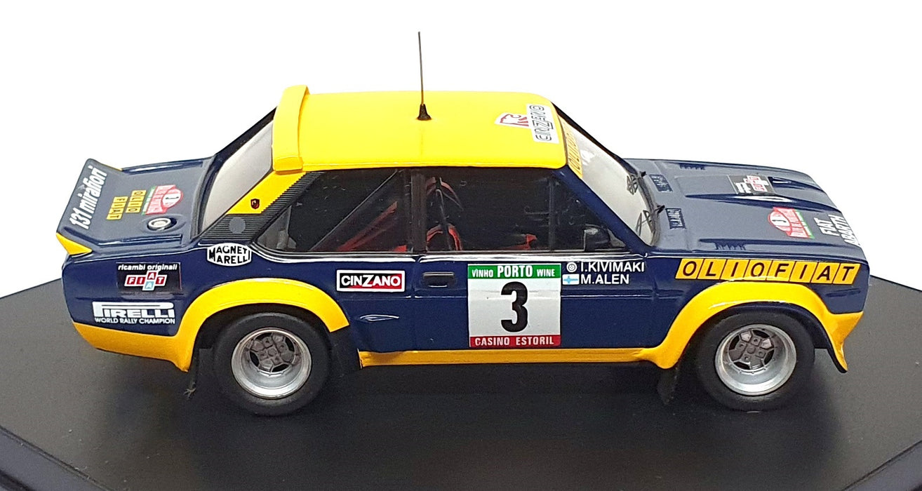 Trofeu 1/43 Scale 1403 - Fiat 131 Abarth #3 Winner Portugal 1977