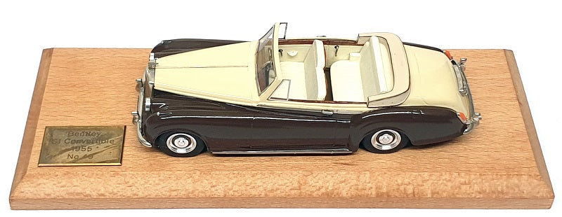 Top Marques 1/43 Scale B7 - 1955 Bentley S1 Convertible - Cream/Sable