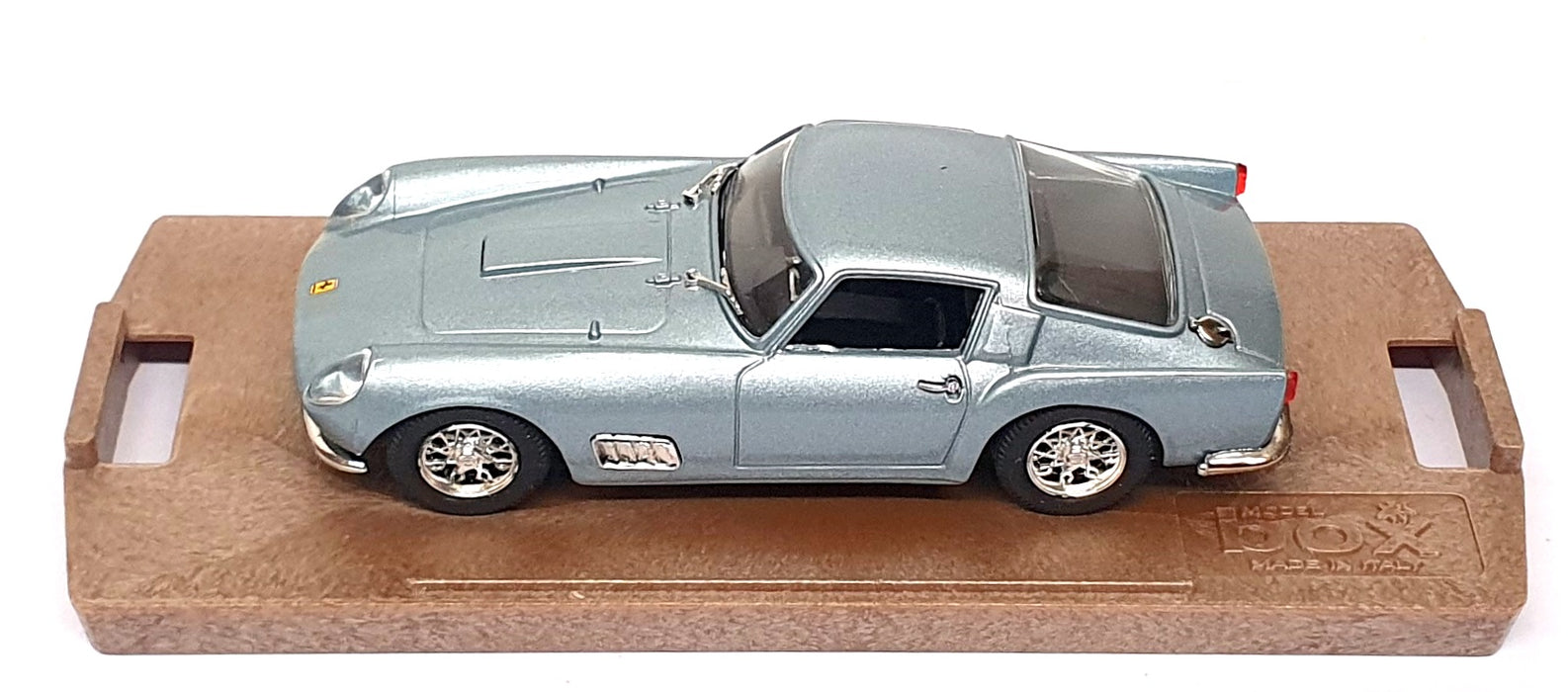 Box Model 1/43 Scale 8425 - Ferrari 250 TDF Stradale - Met. Lt. Blue