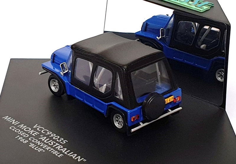 Vitesse 1/43 Scale VCC99035 - 1968 Mini Moke Australian Closed Convertible Blue