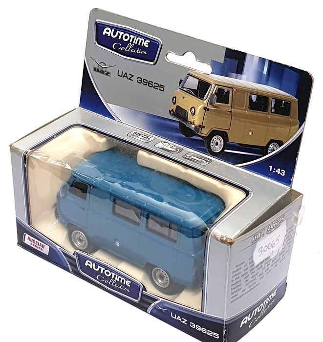 Autotime Russian Series 1/43 Scale 30065 - UAZ 39625 Minibus - Blue