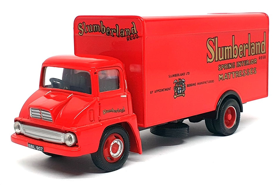 Corgi 1/50 Scale Diecast 30301 - Thames Trader Box Van Slumberland Red