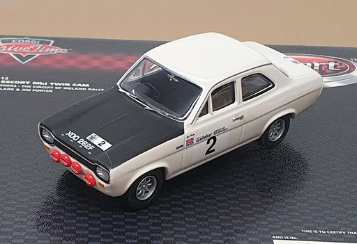 Corgi 1/43 Scale VA09512 Ford Escort Mk1 Twin Cam Ireland Rally '68 Clark/Porter