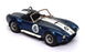 Classic Supercars 1/43 Scale 23126E - AC Cobra 427 Race Car #6 - Blue/White