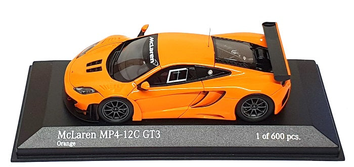 Minichamps 1/43 Scale 437 121399 - 2012 McLaren MP4-12C Street - Orange