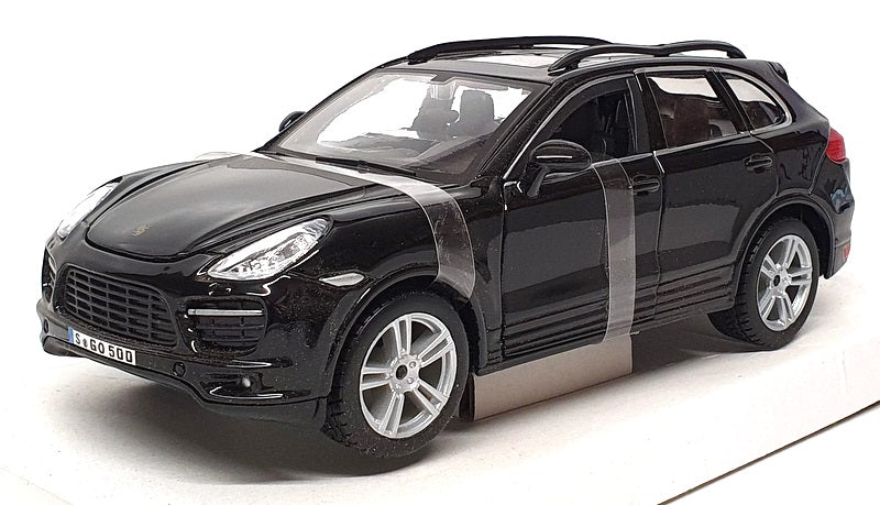 Burago 1/24 Scale Diecast 18-21056 - Porsche Cayenne Turbo - Black