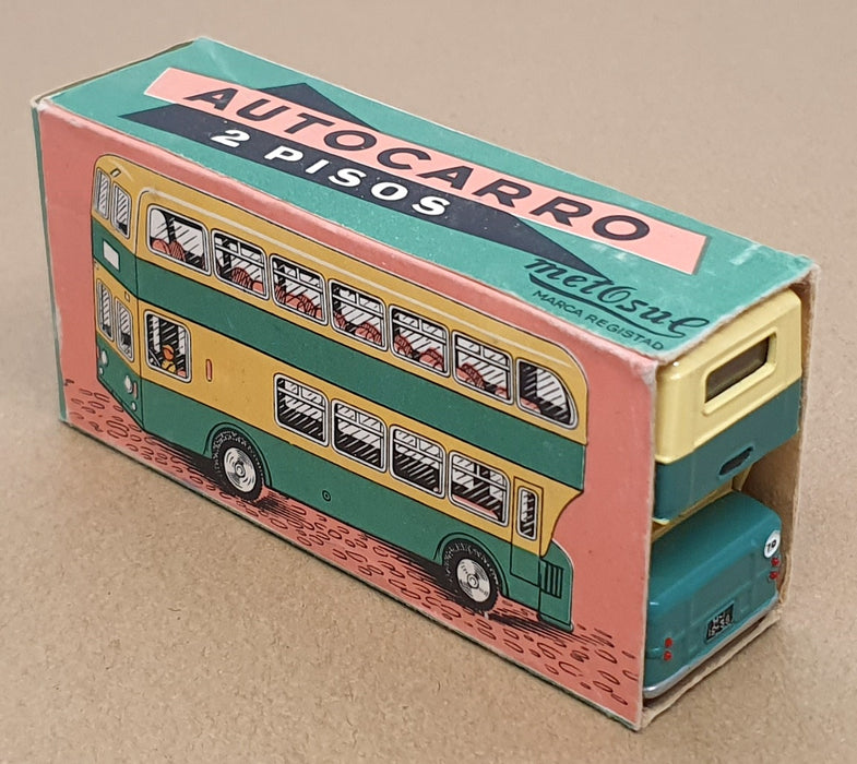 Metosul 12cm Long Diecast No. 23 - Leyland Atlantean Autocarro 2 Pisos Bus